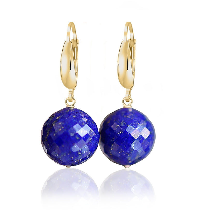 1315001-14k-Gold-Ball-Twist-Tube-Lapis-Dangle-Earrings – The Pearl Jewelers